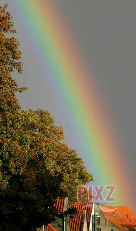 regenboog in Zierikzee 