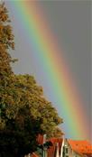 regenboog in Zierikzee 