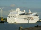 Cruiseschip in Vlissingen